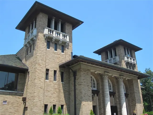 Marquette Park Pavilion in Gary, Indiana, photographed in 2010.